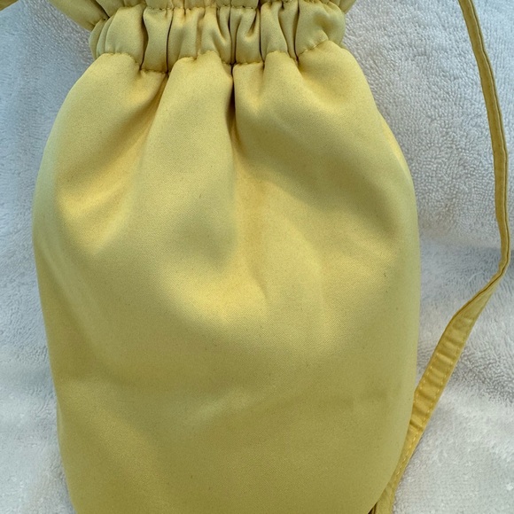 Ganni | Ruched Satin Bucket Bag - Picture 7 of 11